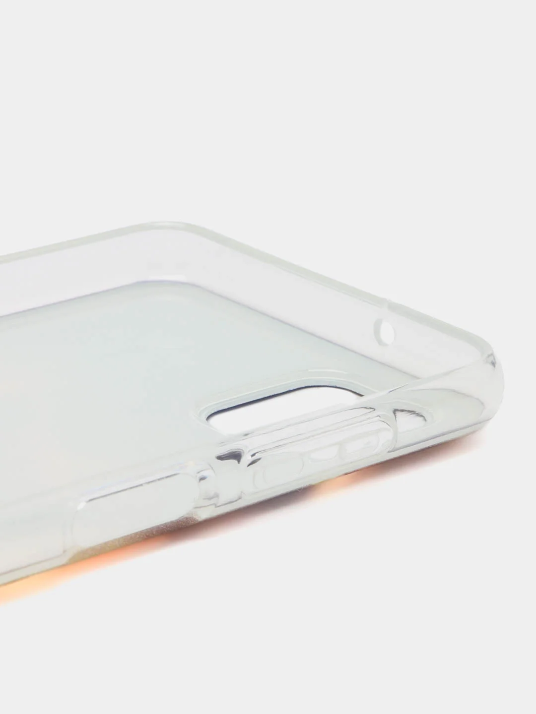 Индиго чехол на Samsung Galaxy A12/M12 / Самсунг А12/М12 прозрачный, с рисунком, защита камеры