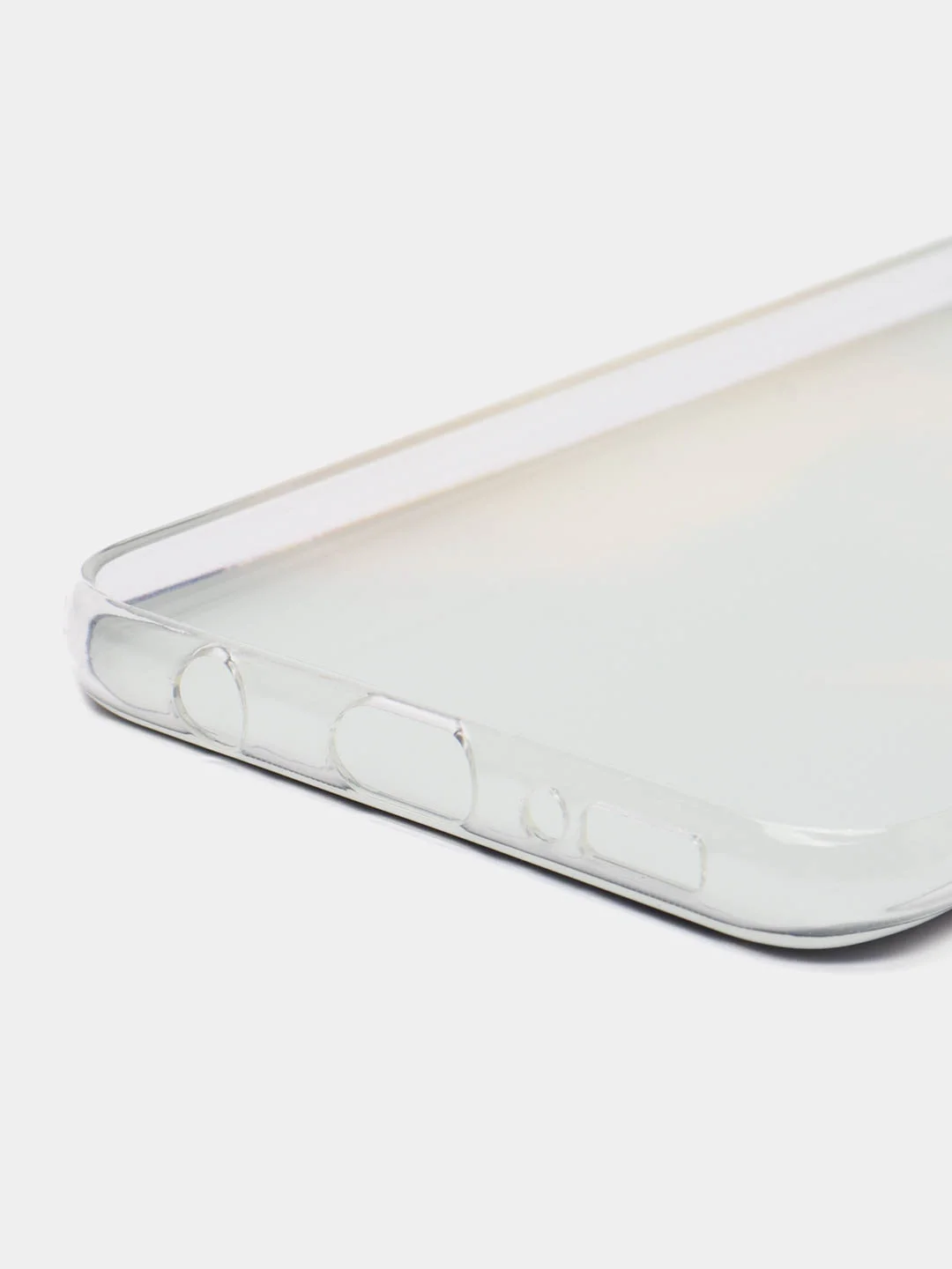 Индиго силиконовый чехол на Samsung Galaxy A50/A30s / Самсунг А50/А30s прозрачный, с рисунком