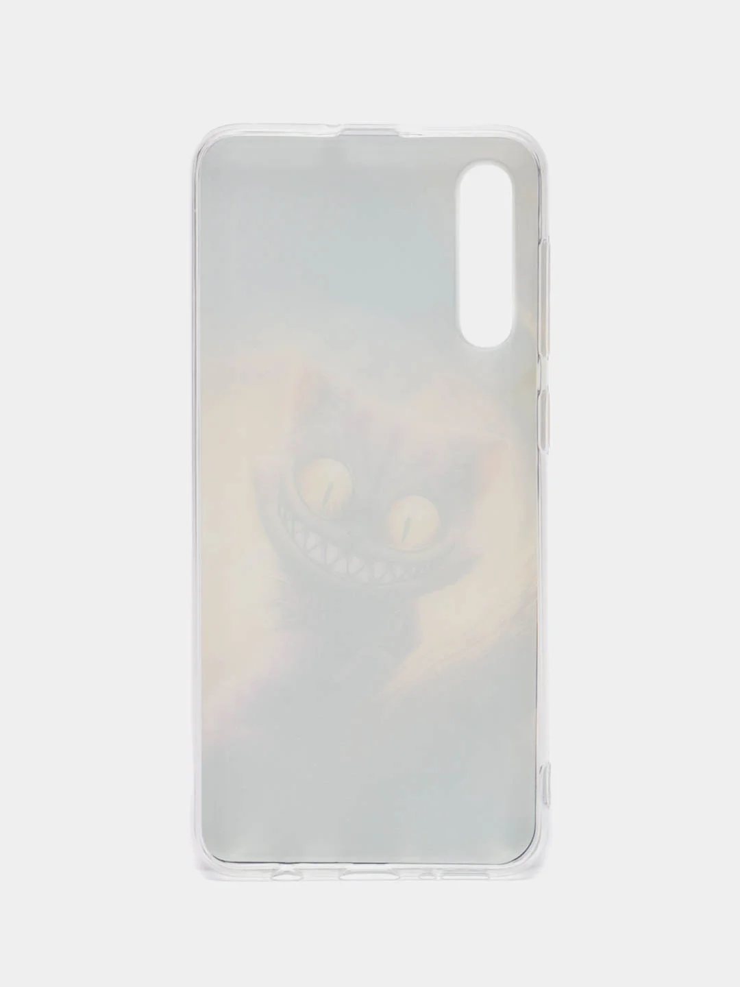 Индиго силиконовый чехол на Samsung Galaxy A50/A30s / Самсунг А50/А30s прозрачный, с рисунком
