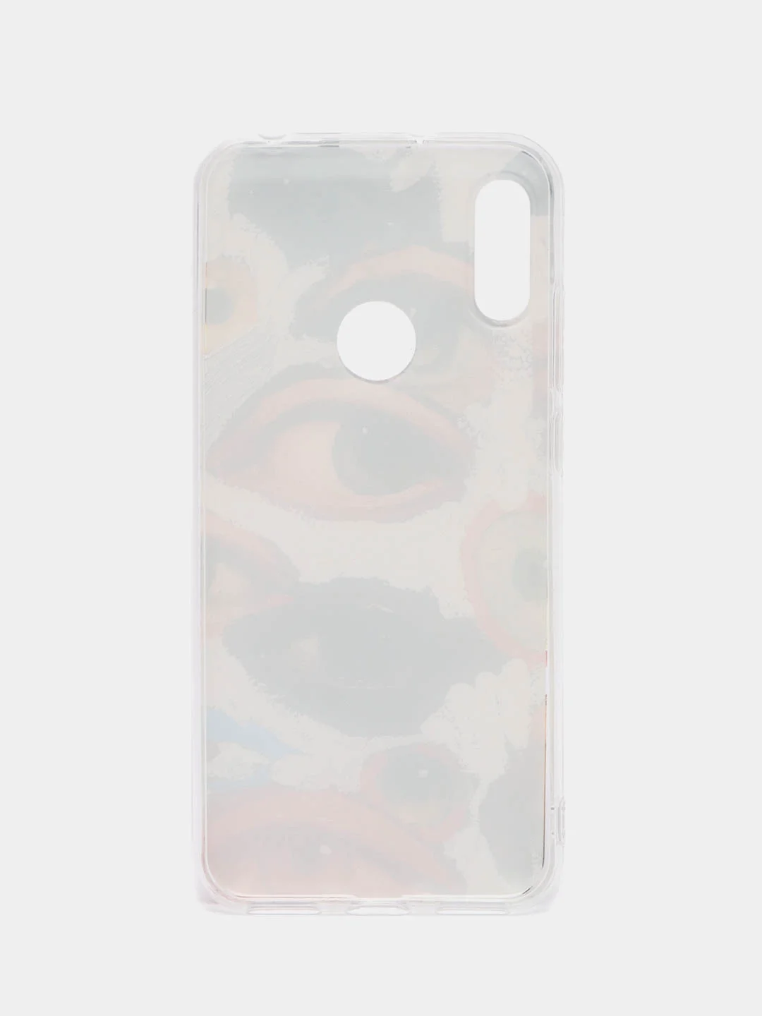 Кремовый силиконовый чехол на Honor 8A/8A Pro/Huawei Y6 2019/Y6s / Хонор 8А прозрачный, с рисунком