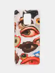 Кремовый чехол на Xiaomi Redmi Note 9S/9 Pro / Сяоми Редми Нот 9S/9 Про прозрачный, с рисунком