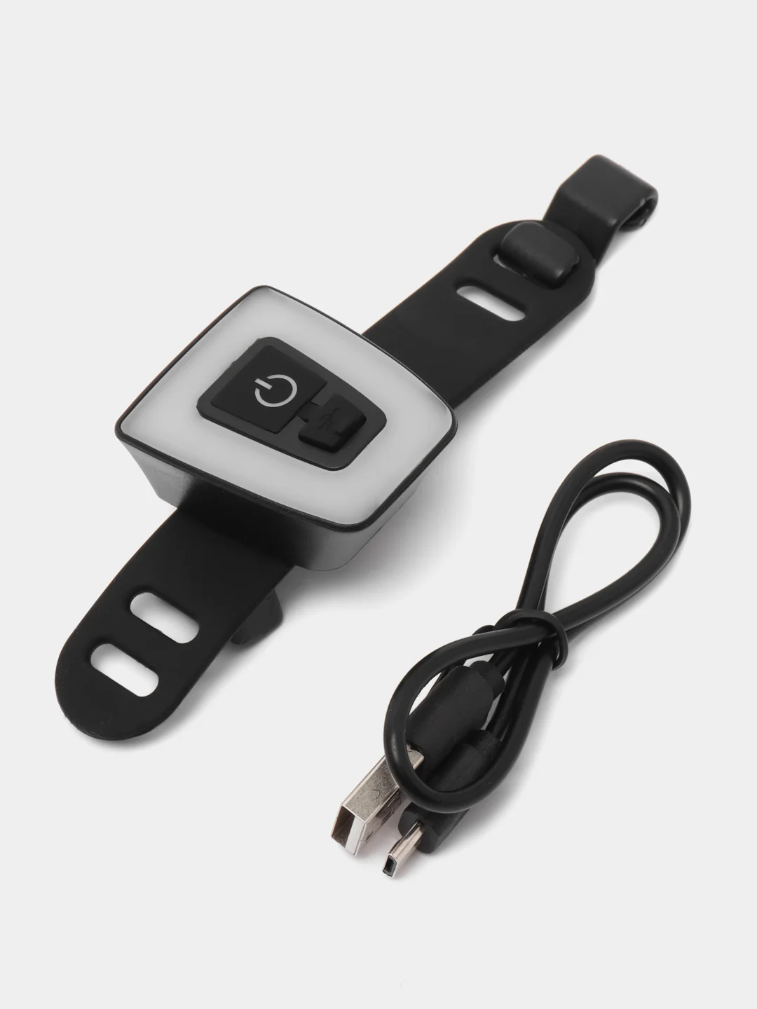 Красный фонарь задний аккумуляторный USB для велосипеда (велосипедный) светодиодный