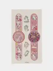 Мятный переводная татуировка-часы, 12*7 см