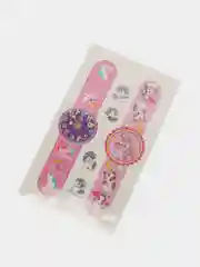 Желтый переводная татуировка-часы, 12*7 см