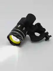 Черный фонарь светодиодный для велосипеда USB, велосипедный фонарь с аккумулятором