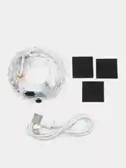 Фонарь USB светодиодный с аккумулятором на колесо велосипеда