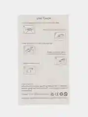 Коричневый переводная татуировка, 12*7 см детское тату "Единорог"