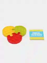 Разноцветный развивающая игрушка "Ловкие пальчики": popit пазлы и карточки с заданиями