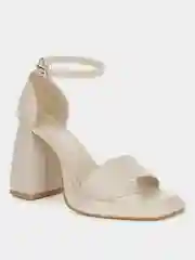 Белый туфли открытые на каблуке женские летние BETSY