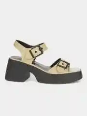 Желтый босоножки на платформе женские летние BETSY