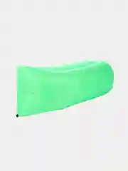 Зеленый надувной диван лежак Lounger, надувной диван, ламзак, гамак