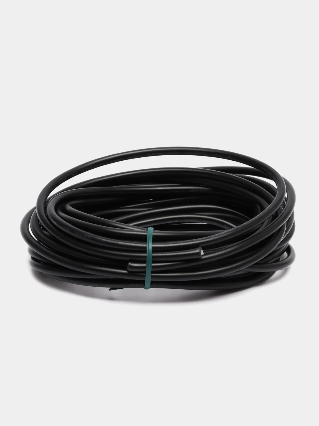 Черный гибкий многожильный монтажный провод 14 AWG (1х2 кв.мм)