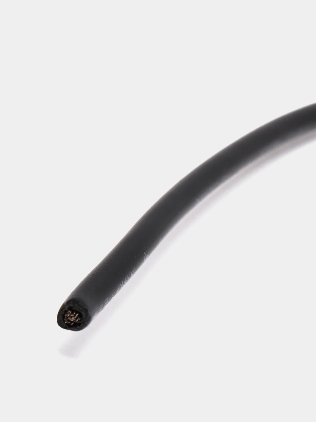 Черный гибкий многожильный монтажный провод 14 AWG (1х2 кв.мм)