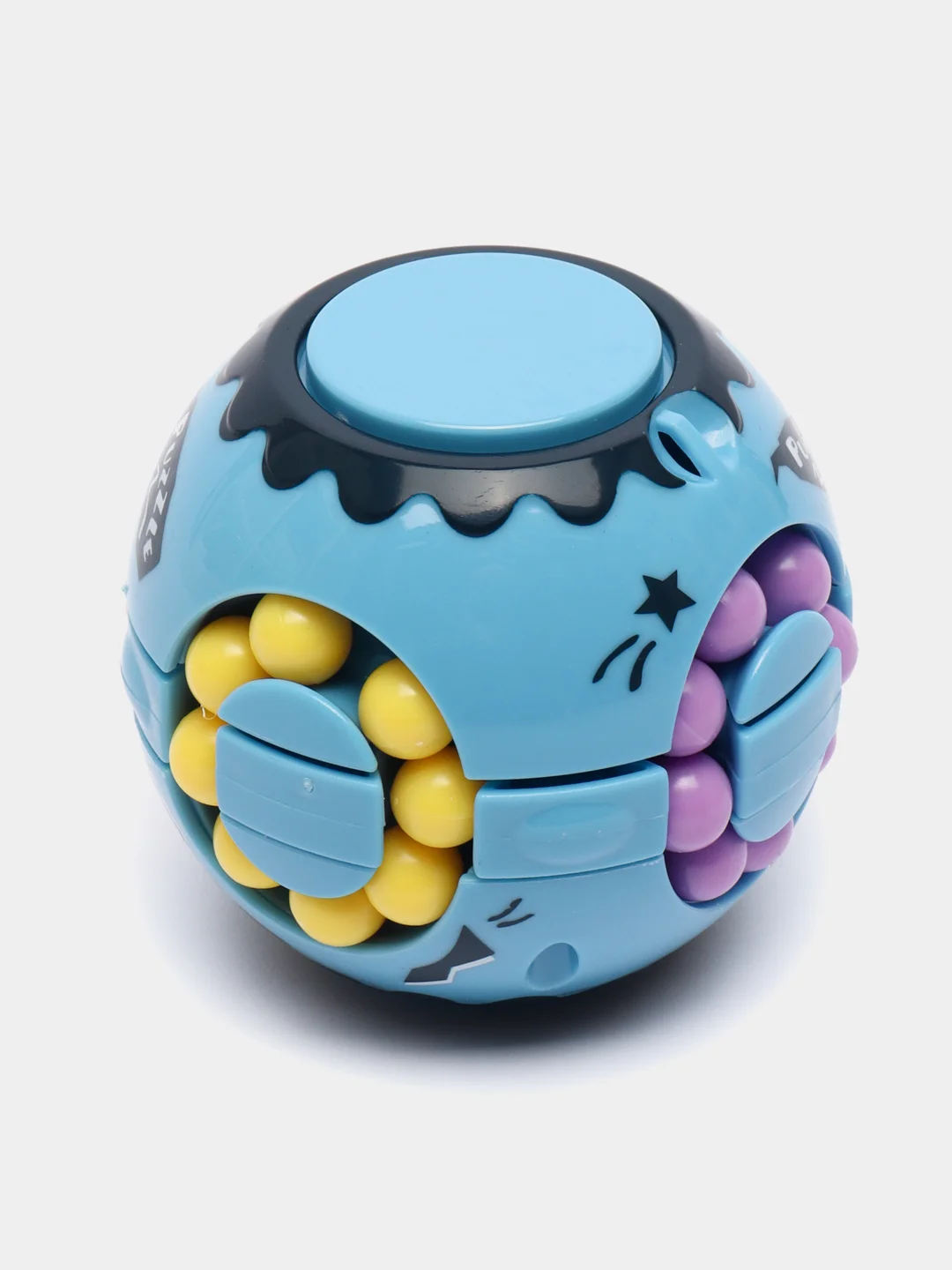 Лазурный игрушка головоломка спинер Puzzle Ball для детей и взрослых