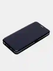 Синий чехол-книжка для Realme C30 C30s Narzo 50i Prime Реалми С30 С30С Нарзо 50 ай Прайм