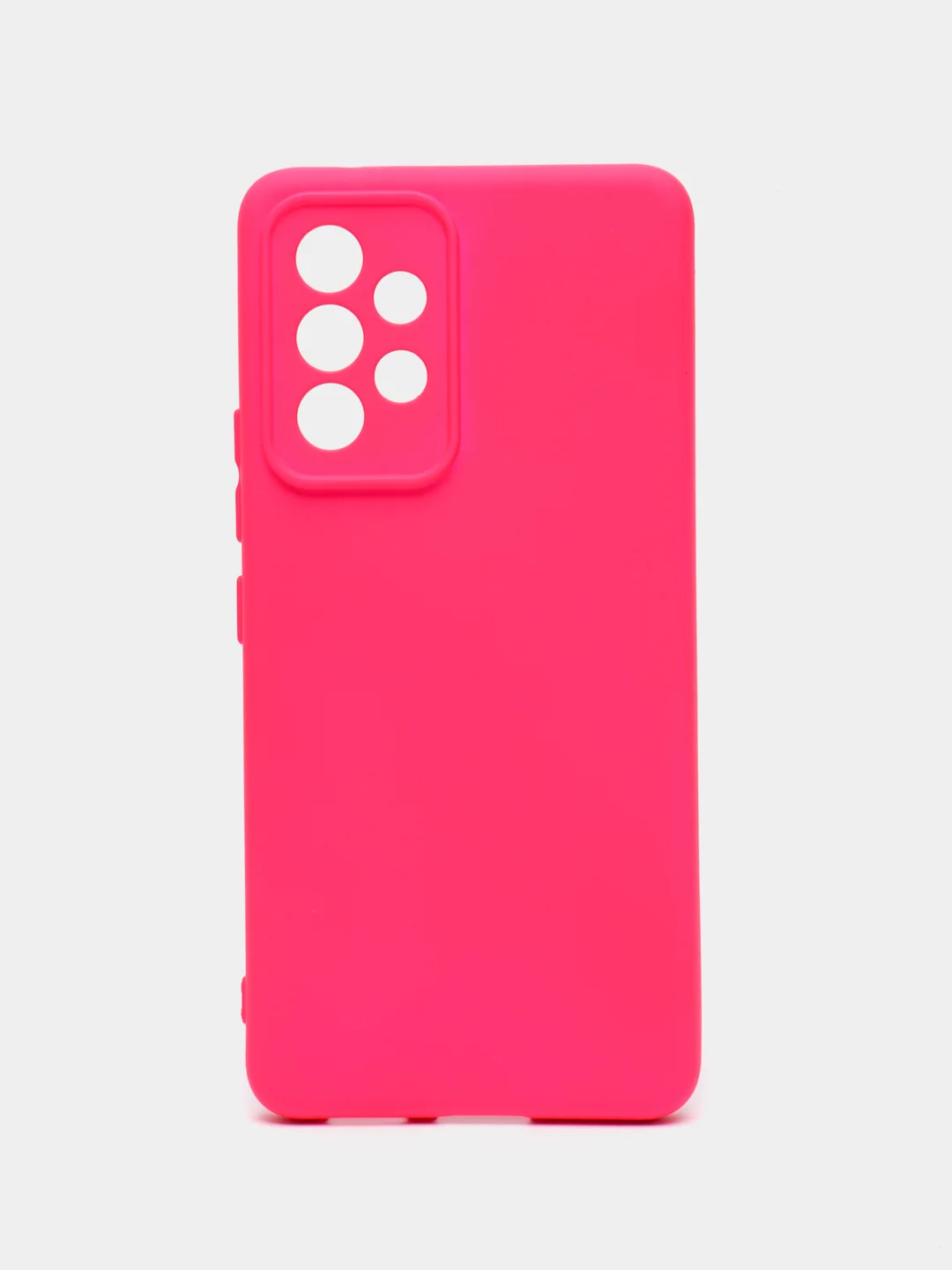 Тёмно-розовый чехол силиконовый для Samsung Galaxy A53 (Самсунг Галакси А53), Silicone Cover