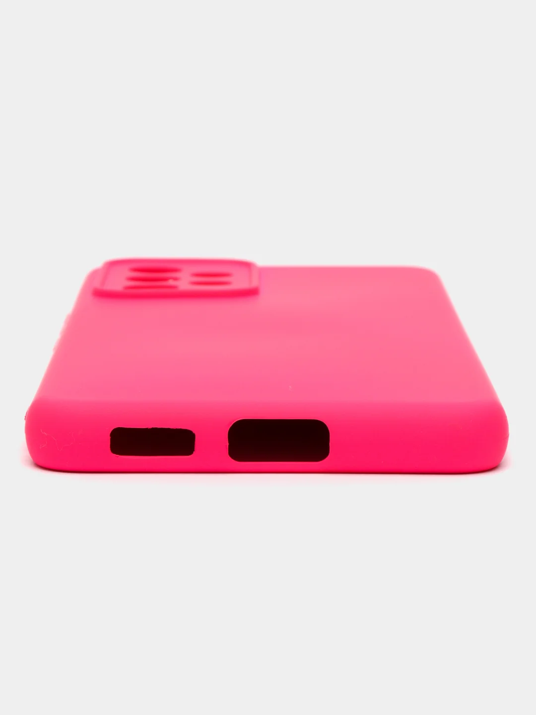 Тёмно-розовый чехол силиконовый для Samsung Galaxy A53 (Самсунг Галакси А53), Silicone Cover