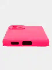 Тёмно-розовый чехол силиконовый для Samsung Galaxy A53 (Самсунг Галакси А53), Silicone Cover