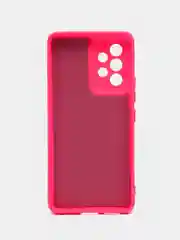 Тёмно-розовый чехол силиконовый для Samsung Galaxy A53 (Самсунг Галакси А53), Silicone Cover
