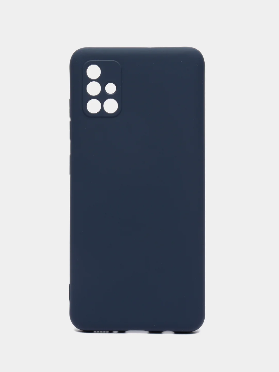 Синий меланж чехол Samsung Galaxy A51, Самсунг Галакси А51 силиконовый Silicone Cover