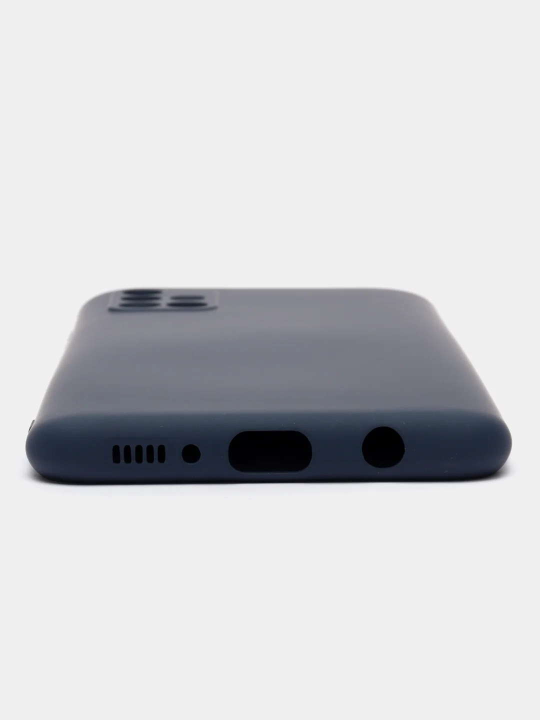 Синий меланж чехол Samsung Galaxy A51, Самсунг Галакси А51 силиконовый Silicone Cover