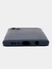Синий меланж чехол Samsung Galaxy A51, Самсунг Галакси А51 силиконовый Silicone Cover