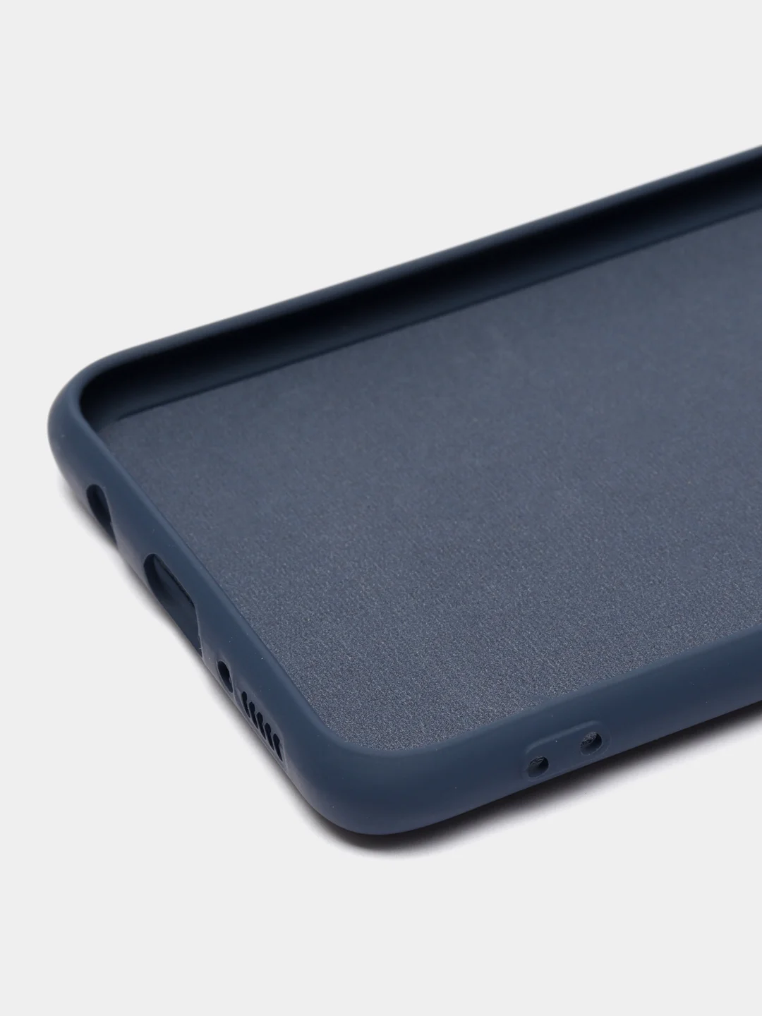Синий меланж чехол Samsung Galaxy A51, Самсунг Галакси А51 силиконовый Silicone Cover