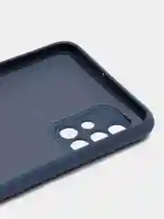 Синий меланж чехол Samsung Galaxy A51, Самсунг Галакси А51 силиконовый Silicone Cover