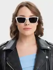 Белый очки солнцезащитные
