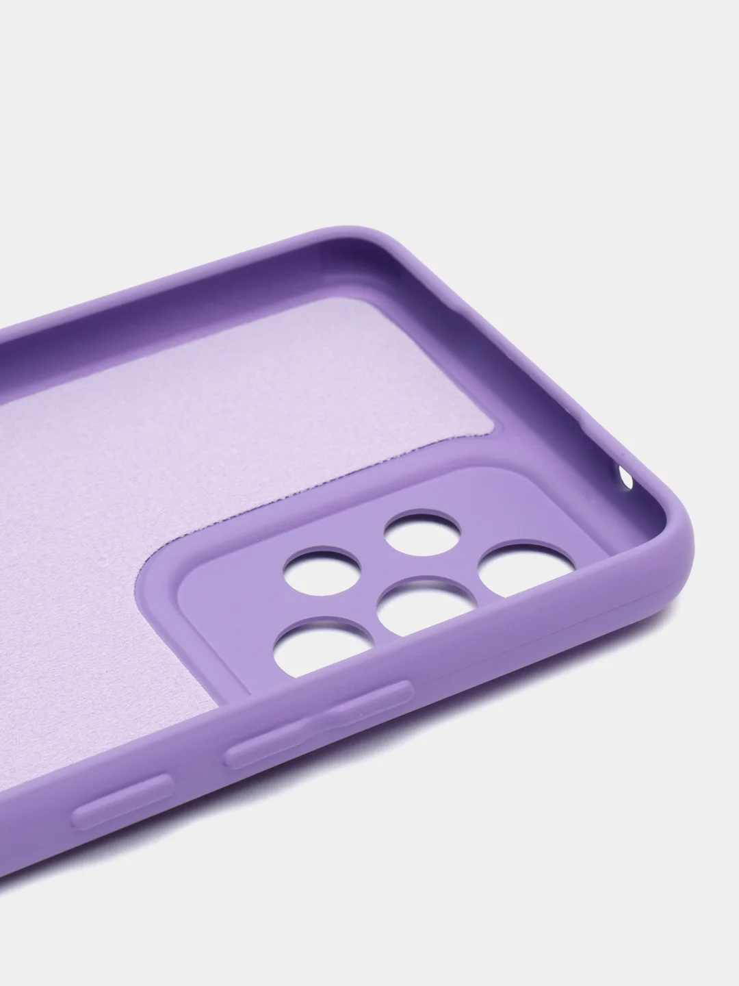 Пурпурный чехол силиконовый для Samsung Galaxy A53 (Самсунг Галакси А53), Silicone Cover
