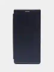 Темно-синий чехол-книжка для Samsung Galaxy S23 Ultra / Самсунг Галакси С23 Ультра