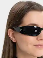 Черный солнцезащитные очки, спортивные
