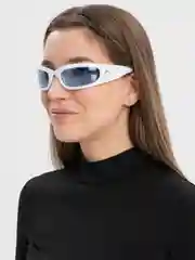 Белый солнцезащитные очки, спортивные