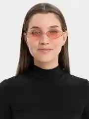 Розовый очки солнцезащитные