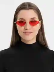 Красный очки солнцезащитные