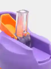 Фиолетовый бутылка для воды Chill, с трубочкой, 450 мл