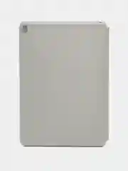 Серый стильный чехол со шторкой для iPad
