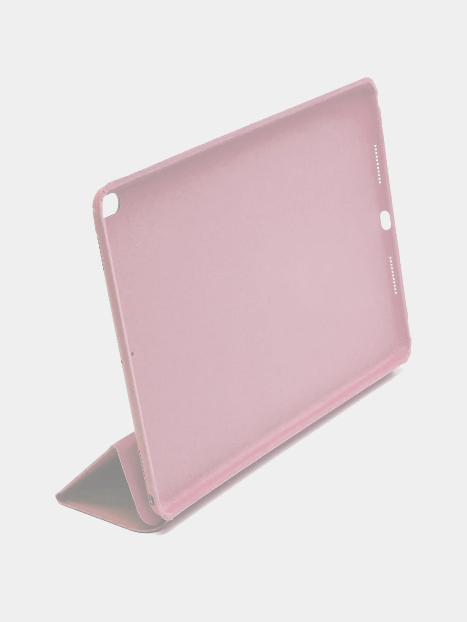 Бежевый меланж стильный чехол со шторкой для iPad