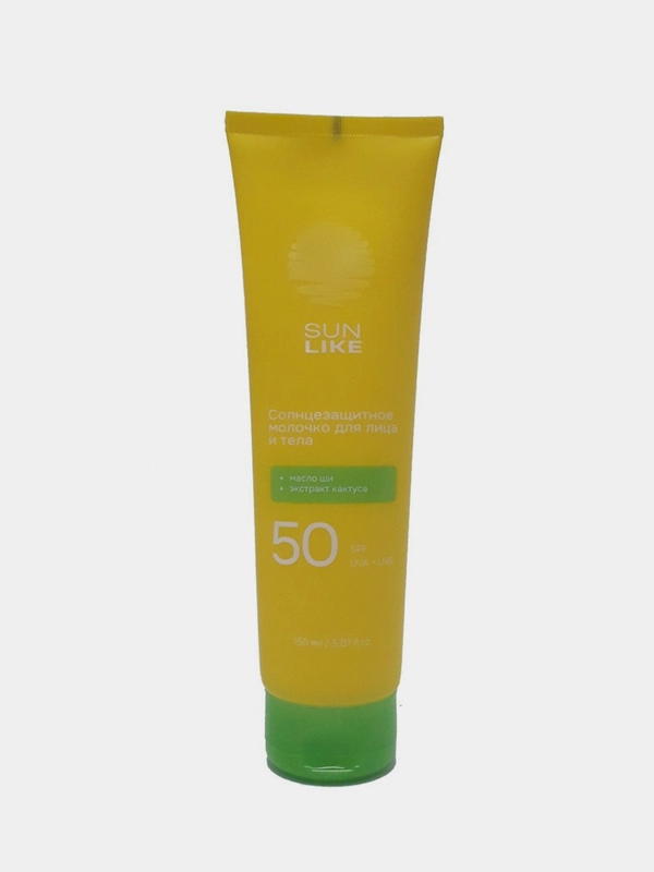Sunlike Солнезащитное молочко для лица и тела SPF 50, 150 мл
