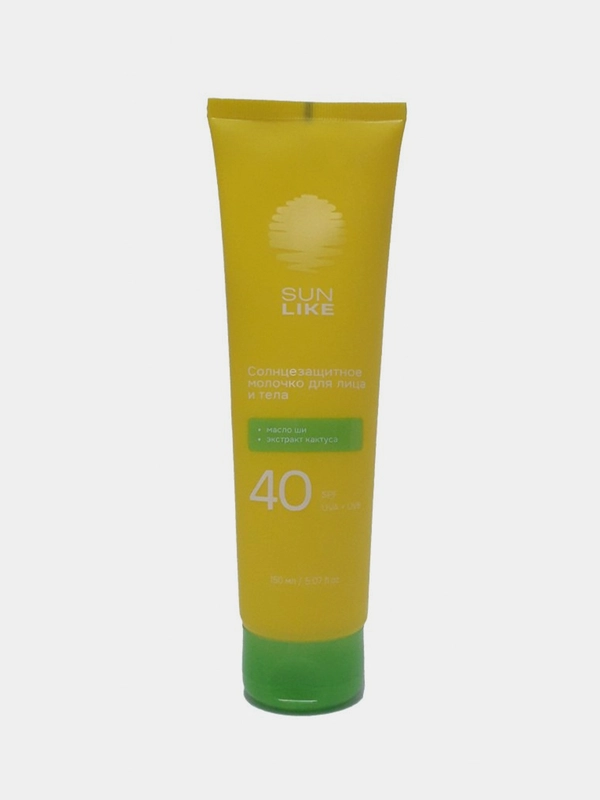 Sunlike Солнезащитное молочко для лица и тела SPF 40, 150 мл