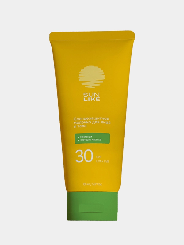 Sunlike Солнезащитное молочко для лица и тела SPF 30, 150 мл