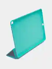 Голубой стильный чехол со шторкой для iPad