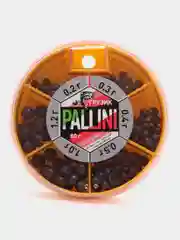 Горчичный набор рыболовных грузил / груз PALLINI (70-80-100гр)