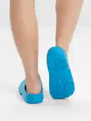 Голубой сабо женские, галоши