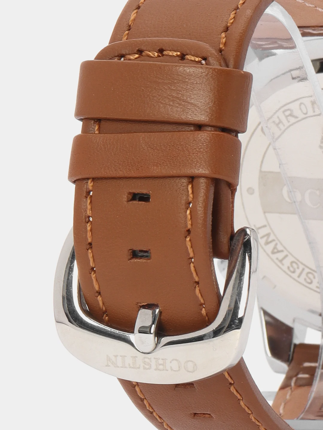 Коричневый мужские наручные часы Ochstin 6075A с хронографом в подарочной упаковке