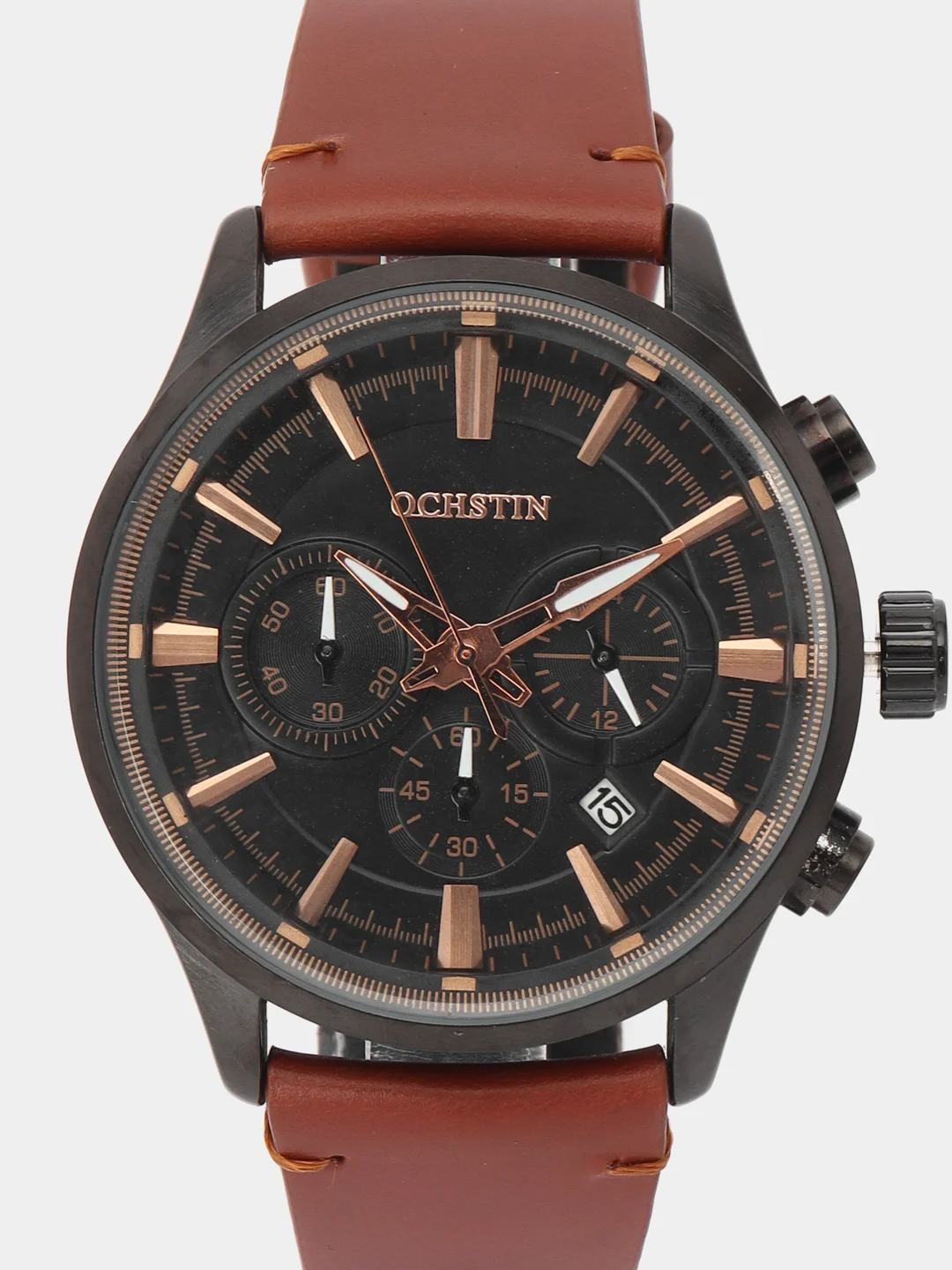 Медный мужские наручные часы Ochstin 6131B с хронографом в подарочной упаковке