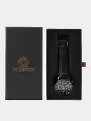 Коричневый мужские наручные часы Ochstin 6050E с хронографом в подарочной упаковке