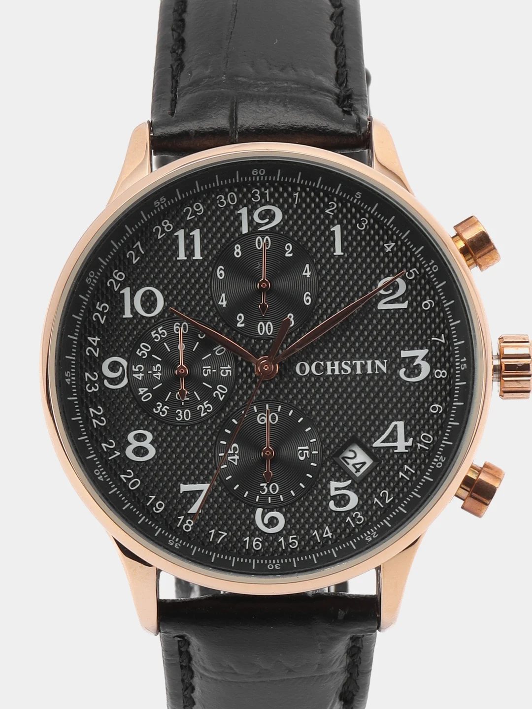Бронзовый мужские наручные часы Ochstin 6050C с хронографом в подарочной упаковке