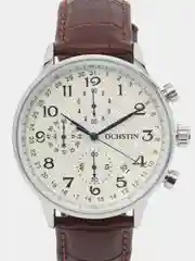 Серебряный мужские наручные часы Ochstin 6050C с хронографом в подарочной упаковке