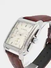 Серебряный мужские наручные часы Ochstin 6063 с хронографом в подарочной упаковке